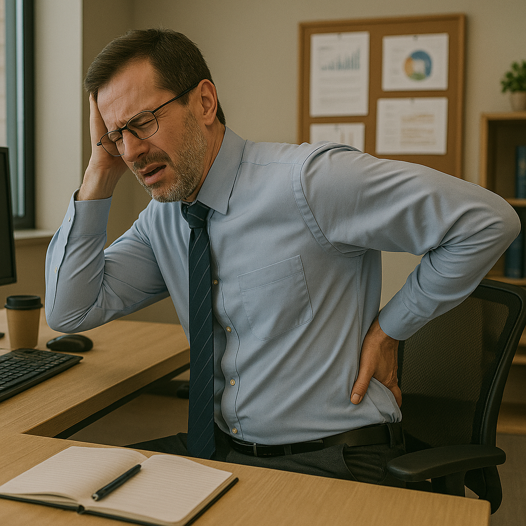A dor na coluna lombar afeta a qualidade de vida do paciente