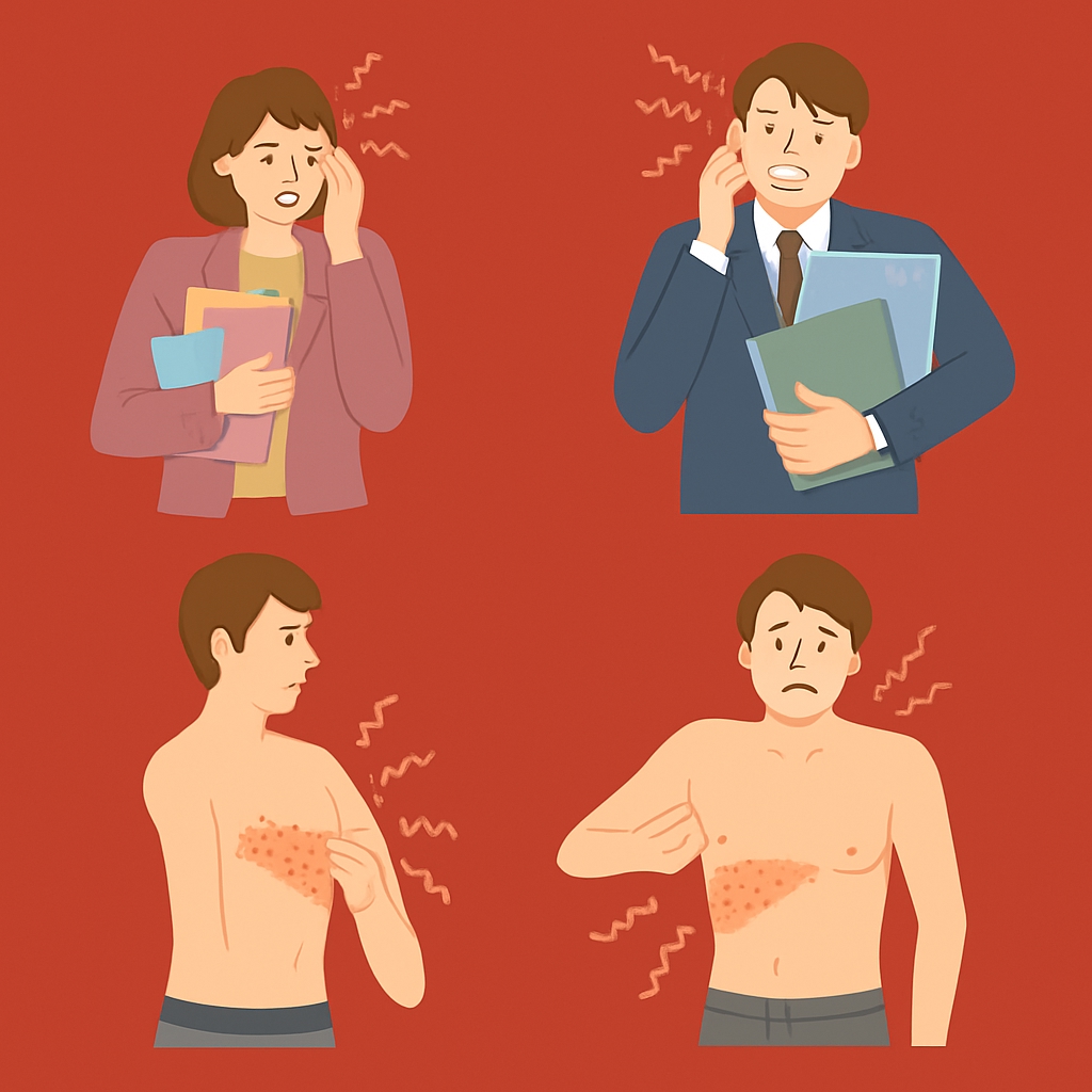 Dor na neuralgia pós herpética