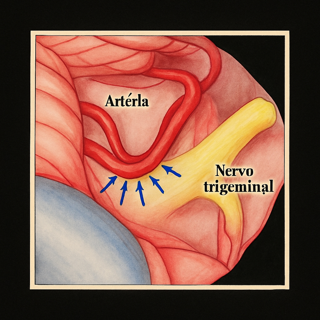 Compressão vascular do Trigêmeo